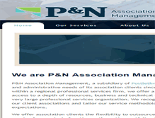 Tablet Screenshot of pnassociations.com